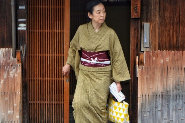 Традиционная ткацкая мастерская в пригороде Токио